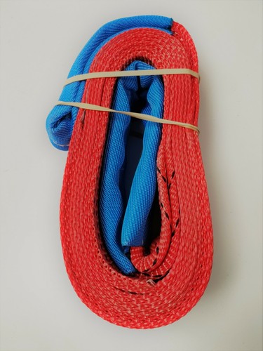 4x4 red recovery towing strap - 4x4,