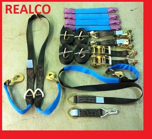 Black recovery ratchet - ratchet, strap