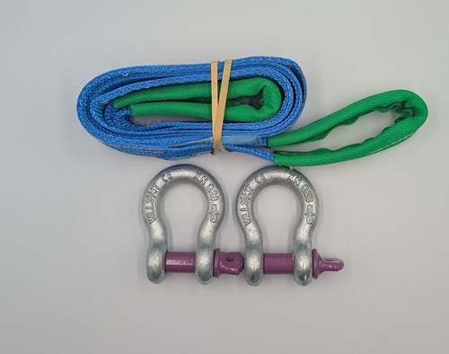 4x4 blue recovery - recovery, strap