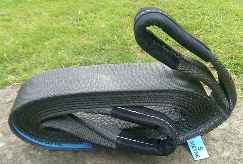 Towing tow rope - strap, 5m